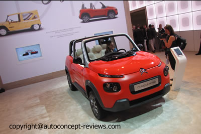 Citroen E-Mehari Electric Leasure Automobile